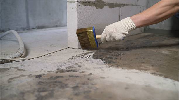 SJ Waterproofing Pros Interior Drainage System coverage map for Rochelle, VA and surrounding area